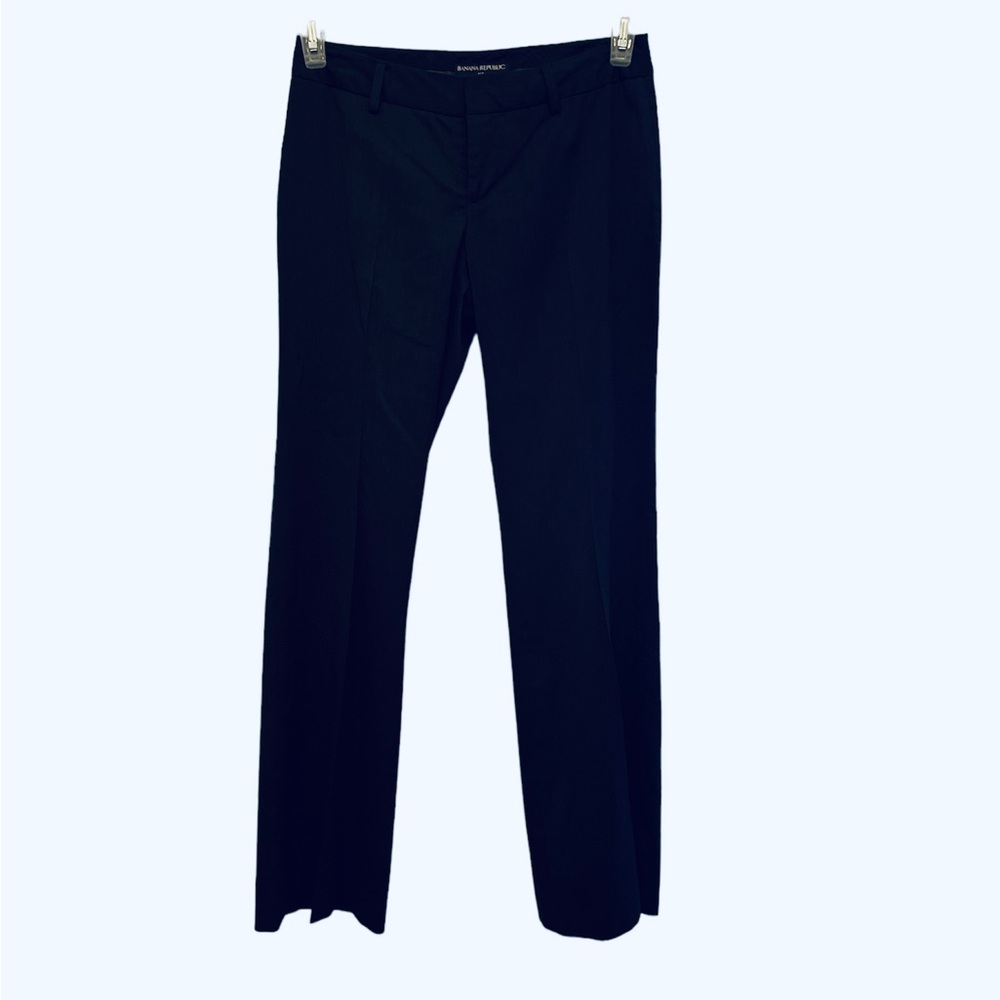 Banana Republic office work Pants 0 wide leg black